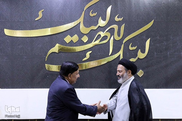 دیدار رئیس بعثه حج سریلانکا با سرپرست حجاج ایرانی