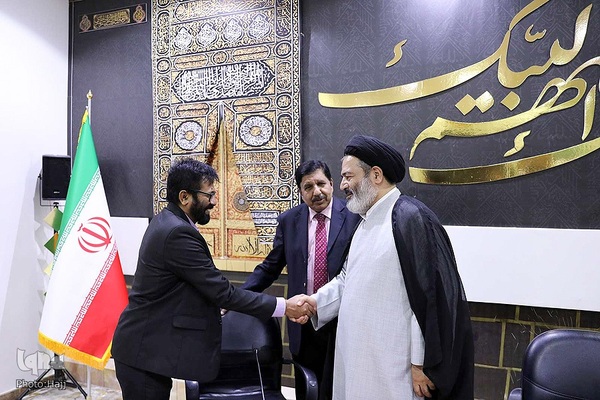 دیدار رئیس بعثه حج سریلانکا با سرپرست حجاج ایرانی