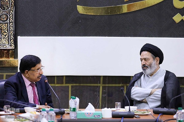 دیدار رئیس بعثه حج سریلانکا با سرپرست حجاج ایرانی