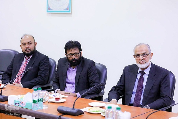 دیدار رئیس بعثه حج سریلانکا با سرپرست حجاج ایرانی