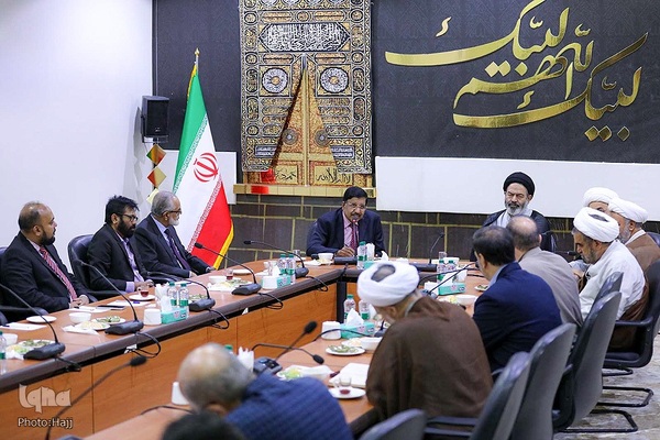 دیدار رئیس بعثه حج سریلانکا با سرپرست حجاج ایرانی