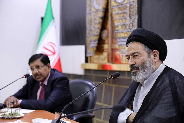 دیدار رئیس بعثه حج سریلانکا با سرپرست حجاج ایرانی