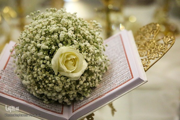 جشن عقد در حرم مطهر شاهچراغ (ع)