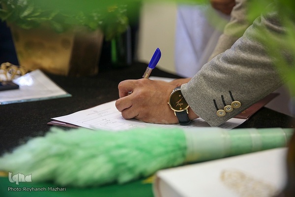 جشن عقد در حرم مطهر شاهچراغ (ع)