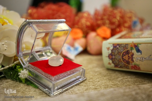 جشن عقد در حرم مطهر شاهچراغ (ع)