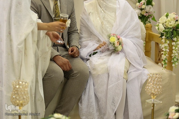 جشن عقد در حرم مطهر شاهچراغ (ع)