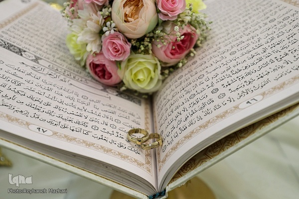 جشن عقد در حرم مطهر شاهچراغ (ع)