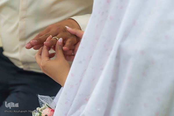 جشن عقد در حرم مطهر شاهچراغ (ع)