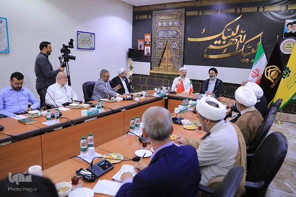 دیدار روسای بعثه‌های حج ایران و ترکیه