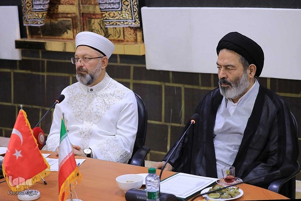 دیدار روسای بعثه‌های حج ایران و ترکیه
