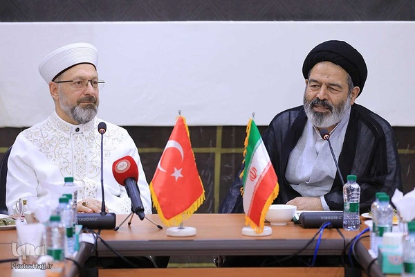 دیدار روسای بعثه‌های حج ایران و ترکیه
