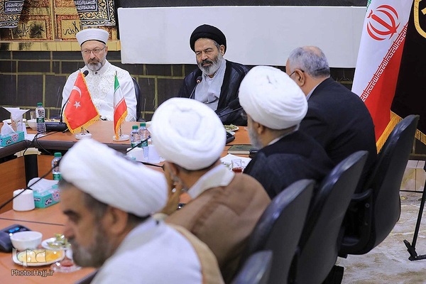 دیدار روسای بعثه‌های حج ایران و ترکیه