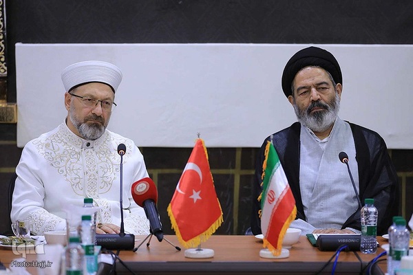 دیدار روسای بعثه‌های حج ایران و ترکیه