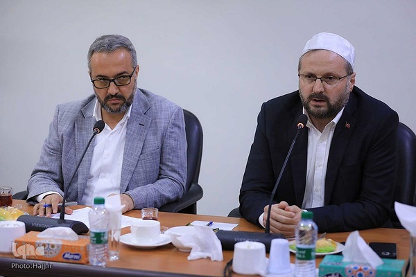 دیدار روسای بعثه‌های حج ایران و ترکیه