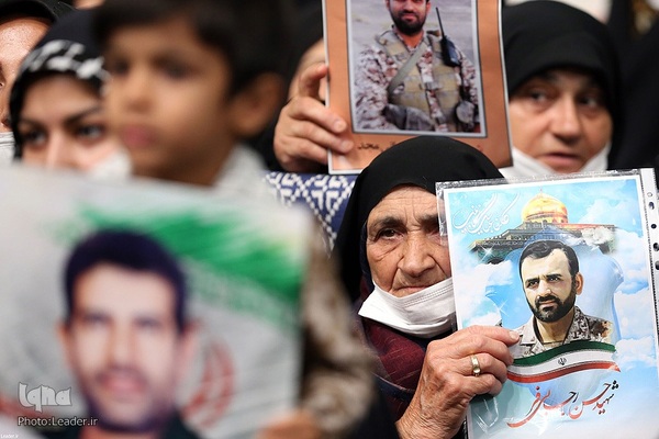 دیدار جمعی از خانواده‌های شهدا