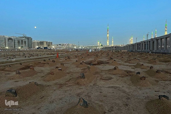 زائران بین‎المللی مدینه پیش از اعزام به مکه