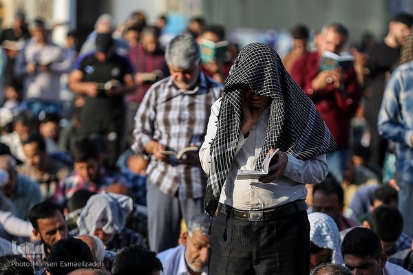 مراسم دعای عرفه در حرم مطهر رضوی