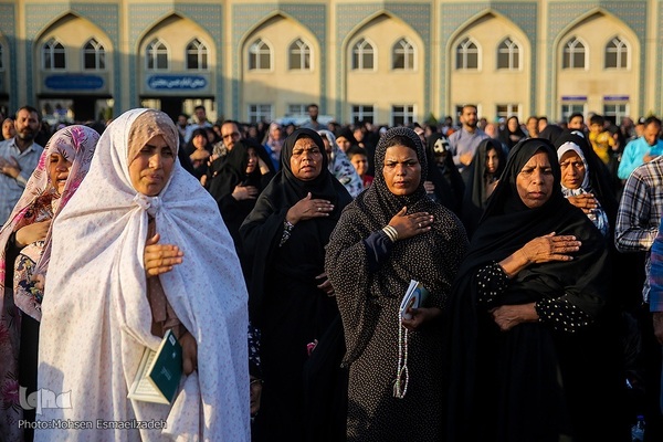 مراسم دعای عرفه در حرم مطهر رضوی