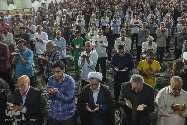 نماز عید سعید قربان در حرم حضرت عبدالعظيم(ع)