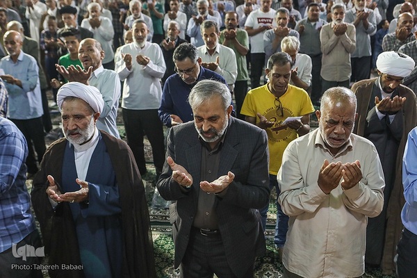 نماز عید سعید قربان در حرم حضرت عبدالعظيم(ع)