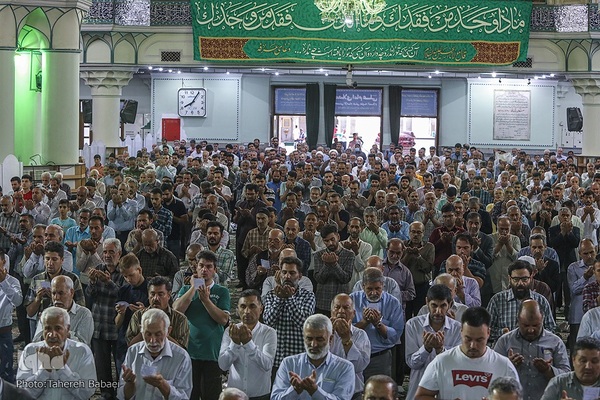 نماز عید سعید قربان در حرم حضرت عبدالعظيم(ع)