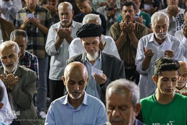 نماز عید سعید قربان در حرم حضرت عبدالعظيم(ع)