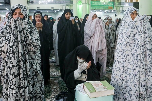 نماز عید سعید قربان در حرم حضرت عبدالعظيم(ع)