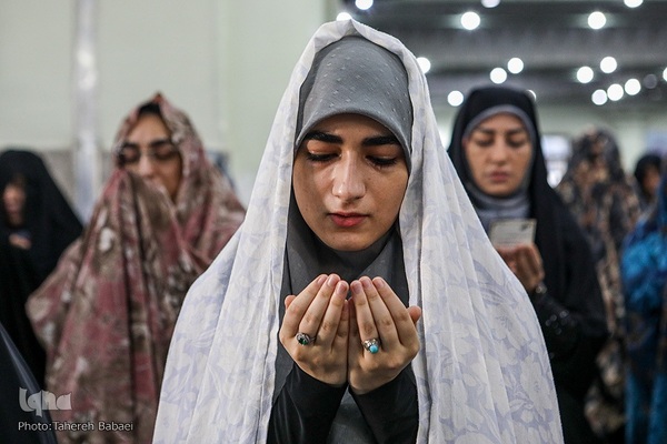 نماز عید سعید قربان در حرم حضرت عبدالعظيم(ع)