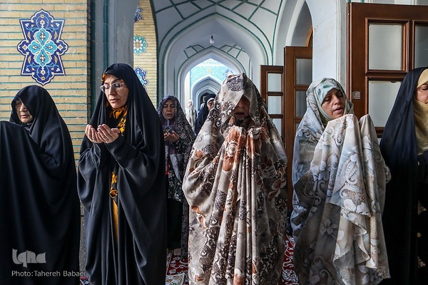 نماز عید سعید قربان در حرم حضرت عبدالعظيم(ع)