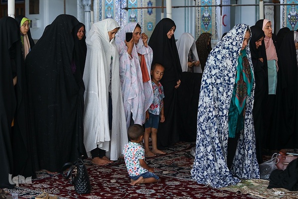 نماز عید سعید قربان در حرم حضرت عبدالعظيم(ع)