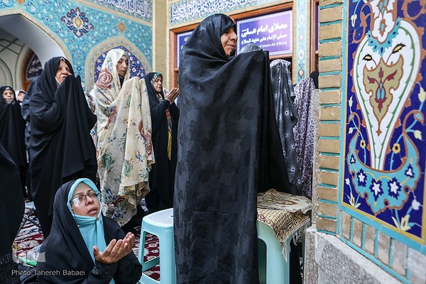 نماز عید سعید قربان در حرم حضرت عبدالعظيم(ع)