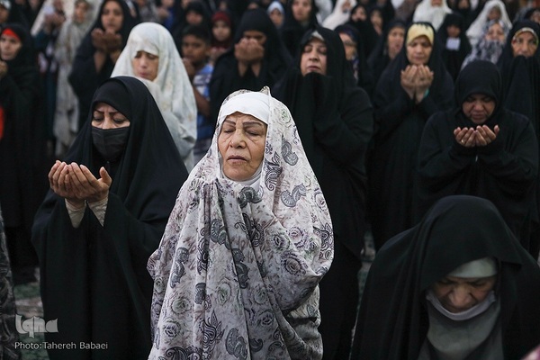 نماز عید سعید قربان در حرم حضرت عبدالعظيم(ع)