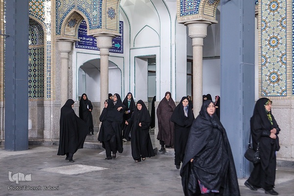 نماز عید سعید قربان در حرم حضرت عبدالعظيم(ع)