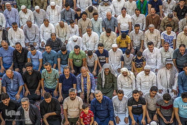 نماز عید سعید قربان در حرم اباالفضل العباس (ع)