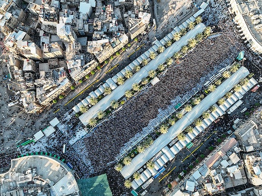 نماز عید سعید قربان در حرم اباالفضل العباس (ع)