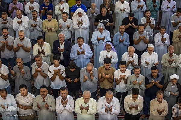 نماز عید سعید قربان در حرم اباالفضل العباس (ع)