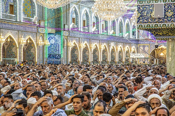 نماز عید سعید قربان در حرم اباالفضل العباس (ع)