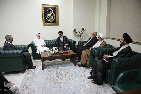 دیدار با رئیس بعثه حج ترکیه