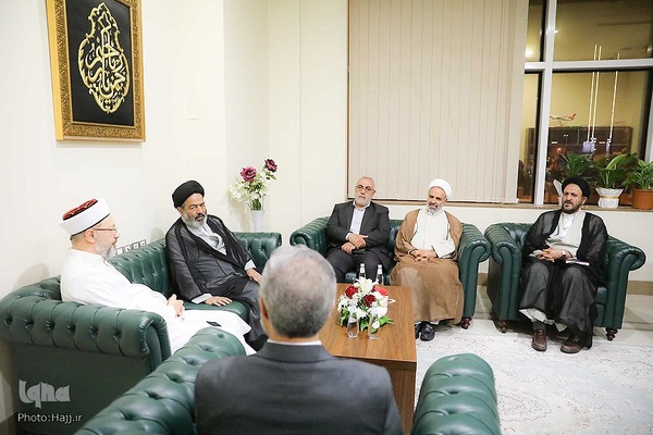 دیدار با رئیس بعثه حج ترکیه