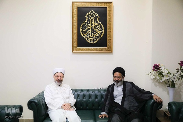 دیدار با رئیس بعثه حج ترکیه