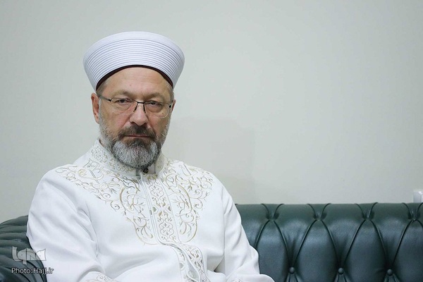 دیدار با رئیس بعثه حج ترکیه