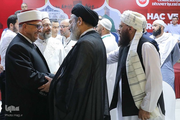 دیدار با رئیس بعثه حج ترکیه
