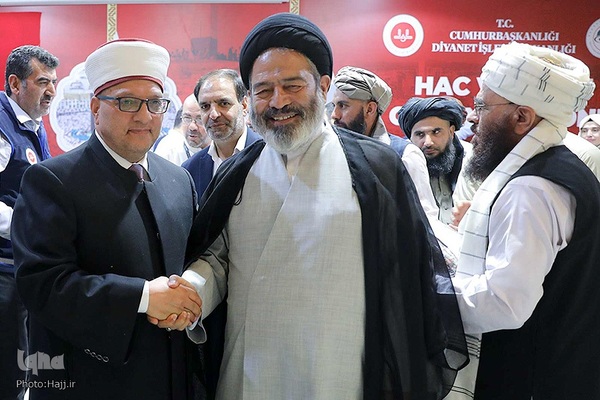 دیدار با رئیس بعثه حج ترکیه