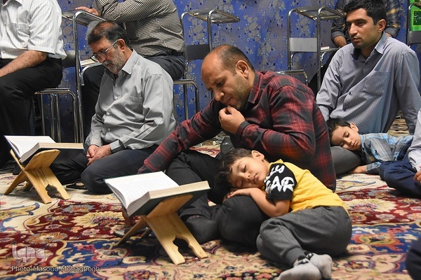 محفل انس با قرآن کریم در مهدیه اعظم سمنان