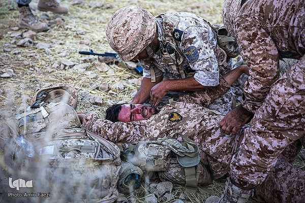 مسابقات مقدماتی "طب رزم"