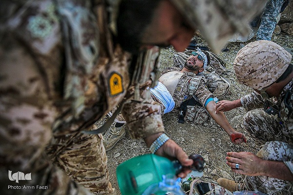 مسابقات مقدماتی "طب رزم"