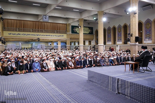 دیدار جمعی از مبلغان و طلاب حوزه‌های علمیه سراسر کشور