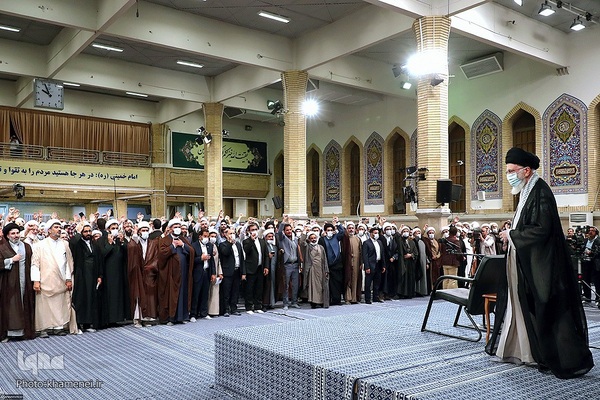 دیدار جمعی از مبلغان و طلاب حوزه‌های علمیه سراسر کشور