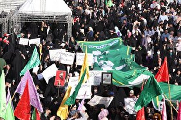 تجمع عفاف و حجاب در تهران
