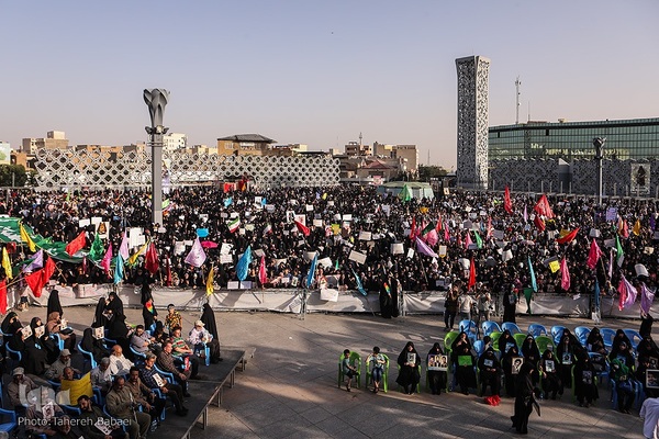 تجمع عفاف و حجاب در تهران
